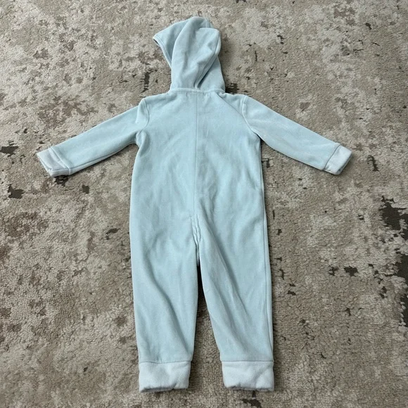 Burberry Baby Boys Blue One Piece Outfit Size 9 Months - Picture 2 of 4